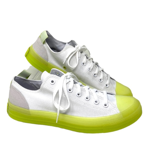 💖MEGA SALE💖Converse Chuck Taylor AS CK Low Top White Yellow 170994C Men's - Picture 2 of 10